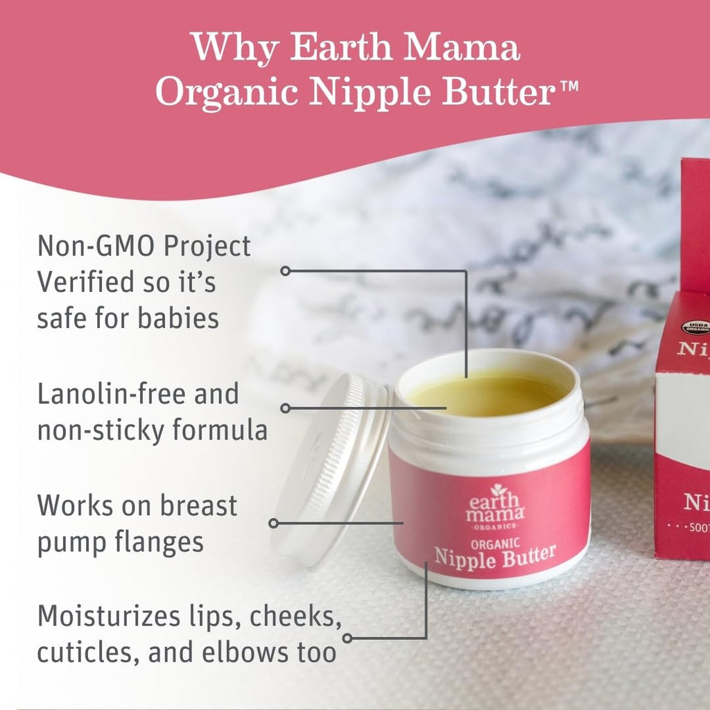 Earth Mama - Nipple Butter & Diaper Balm