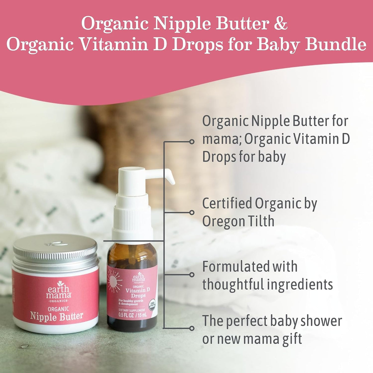 Earth Mama - Nipple Butter & Diaper Balm
