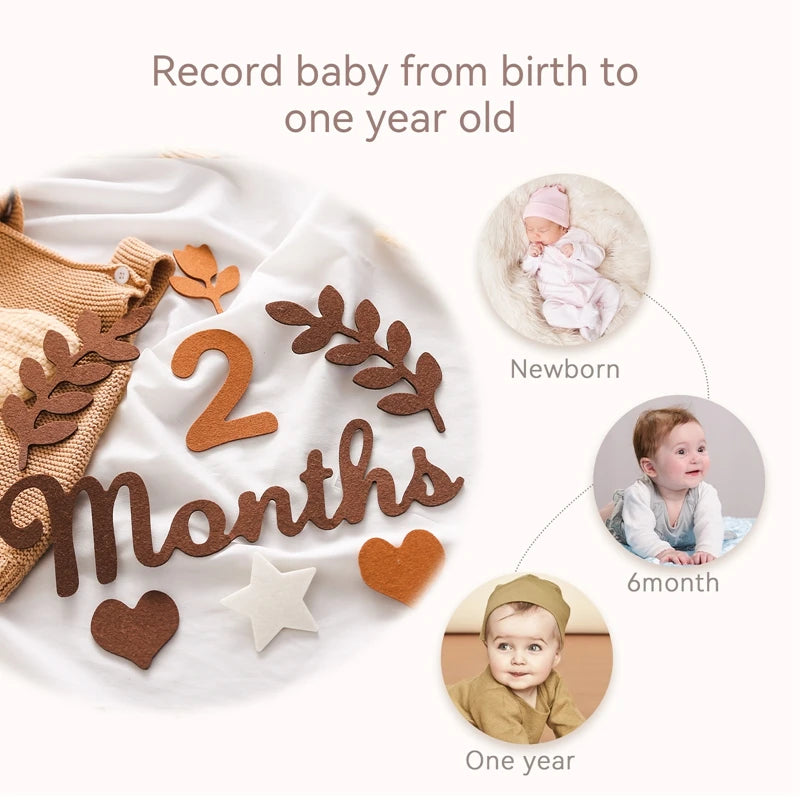 Decorate Milestone Accessories Newborn