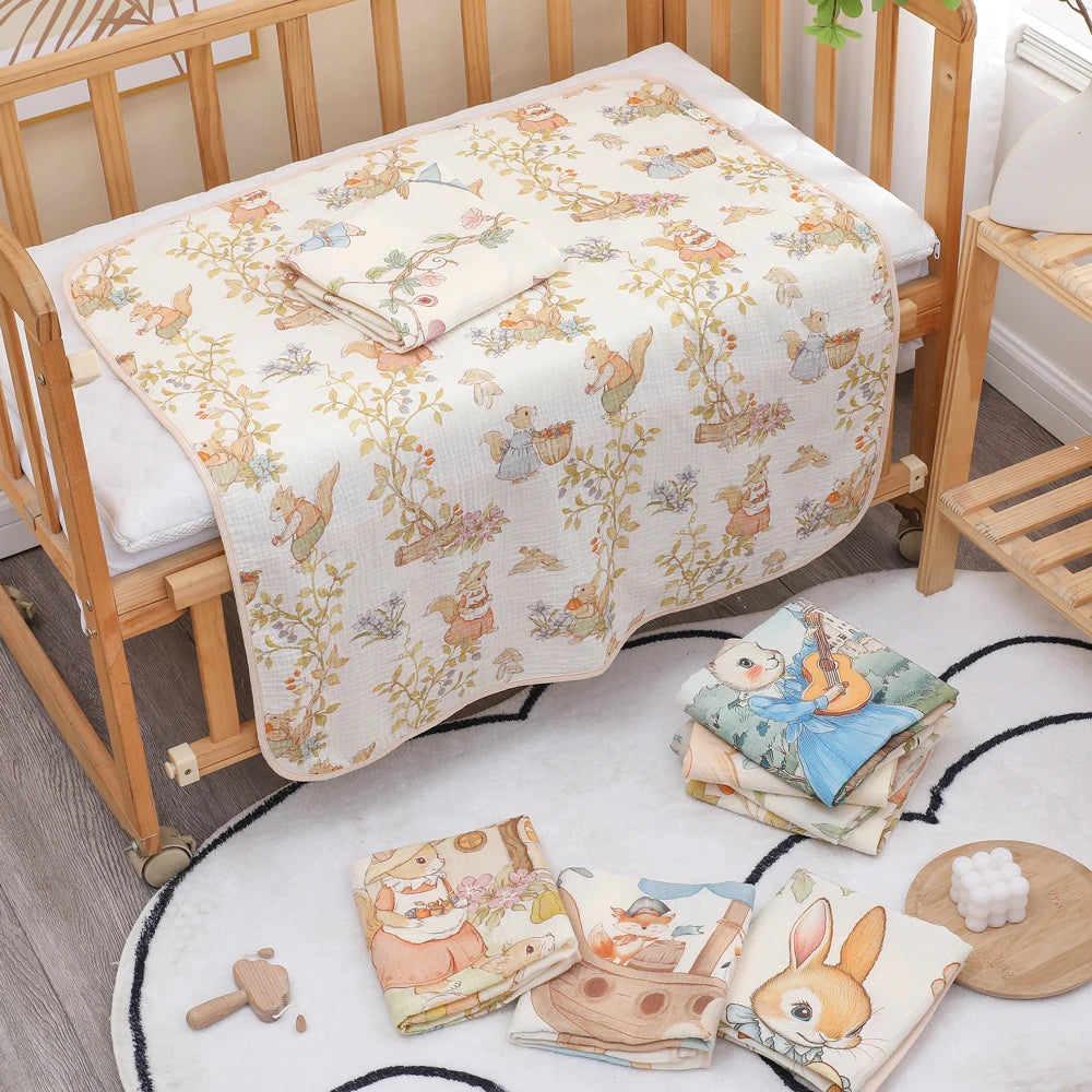 Bath towel or children's blanket absorbent newborn baby blanket