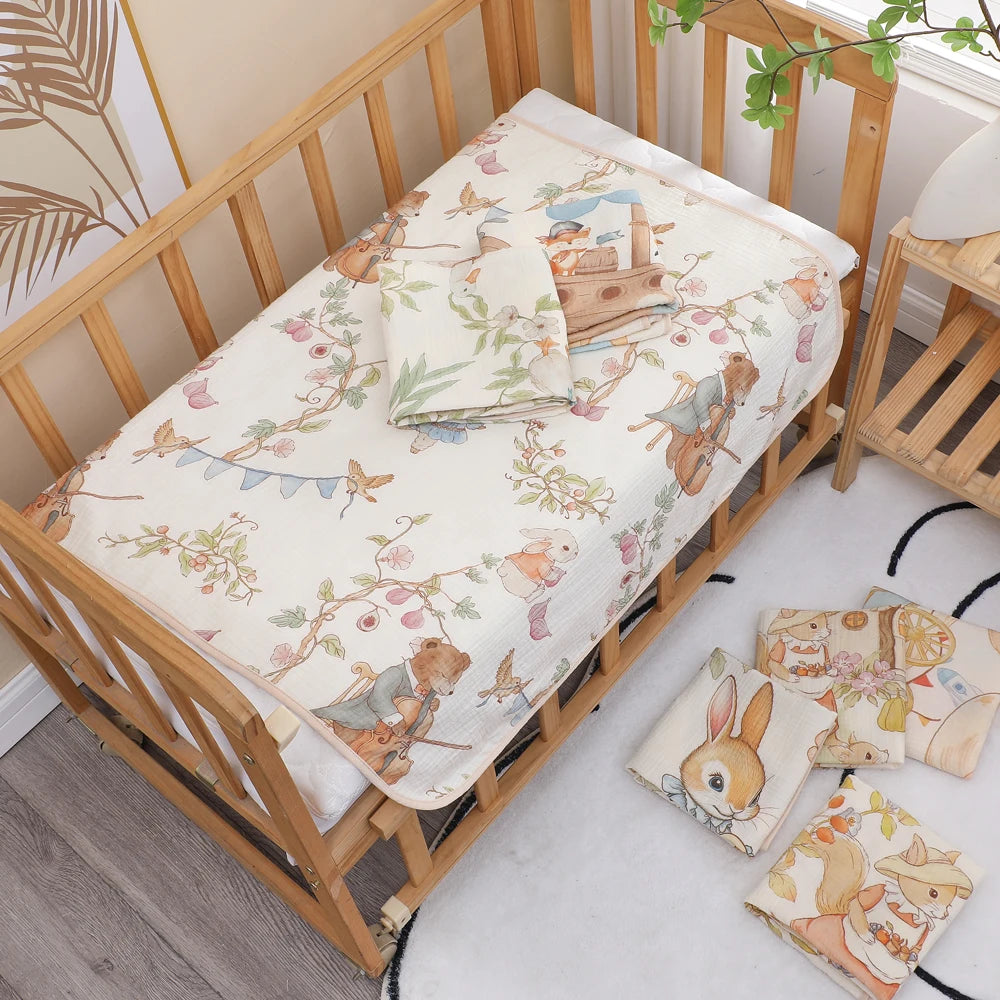 Bath towel or children's blanket absorbent newborn baby blanket
