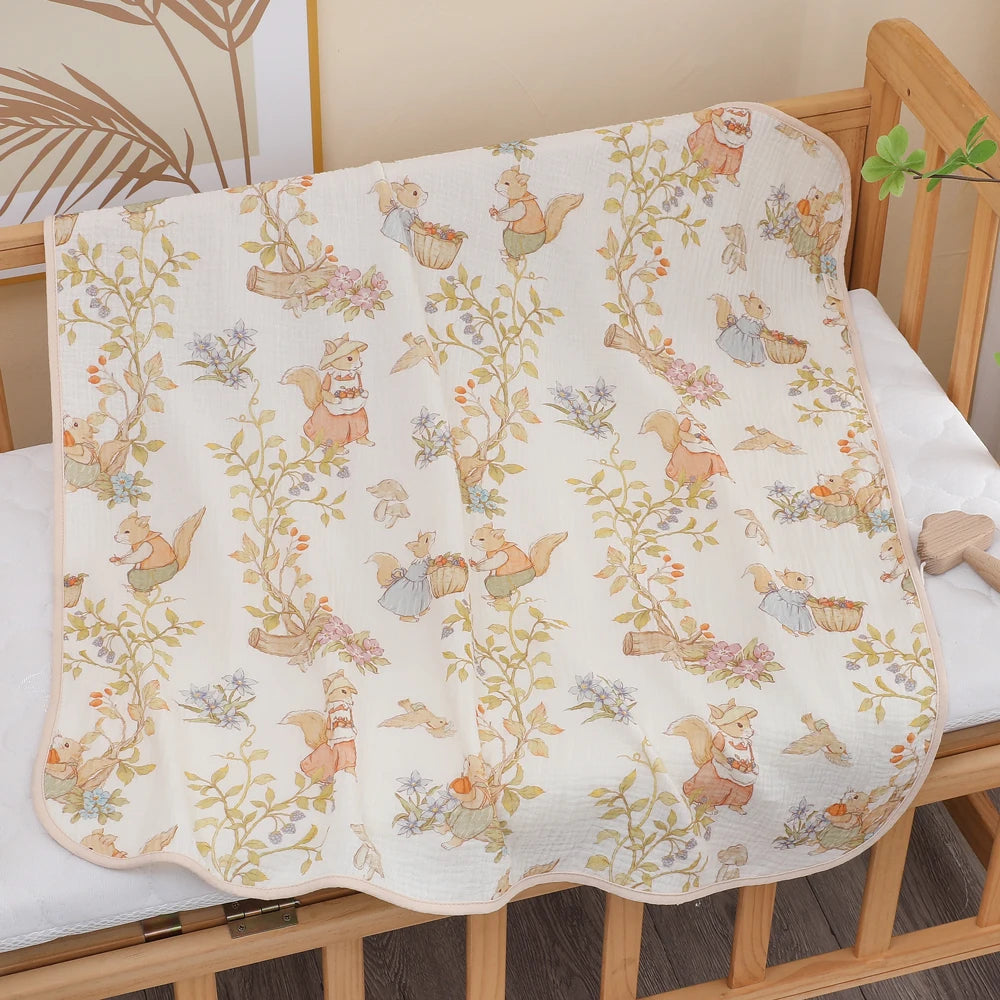 Bath towel or children's blanket absorbent newborn baby blanket