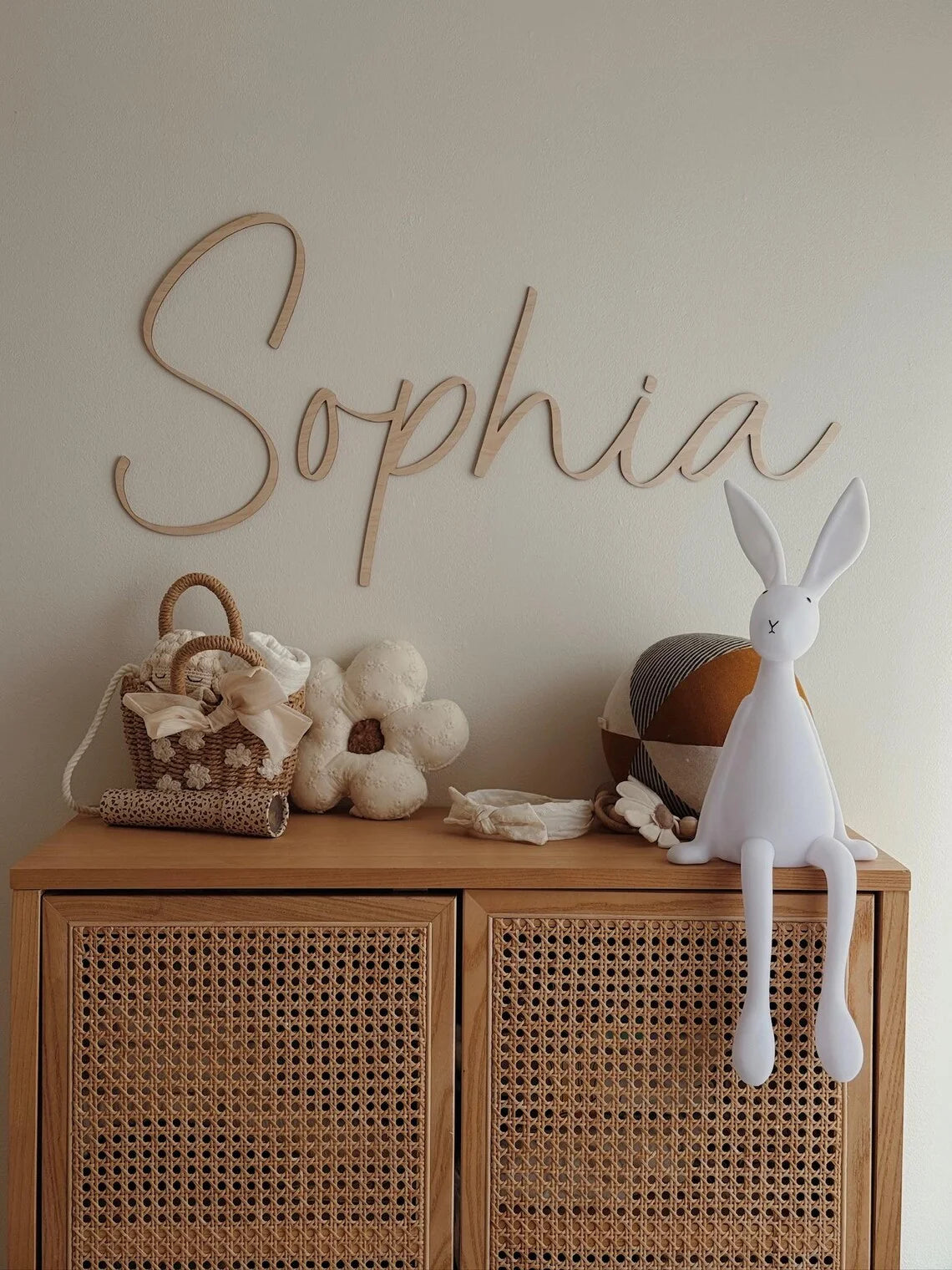 Personalized Wooden Name Sign for Nursery