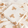 Baby Blanket Muslin Swaddle Newborn 2 Layer Cotton Bath Towel Summer Stroller Cover Wrap Gauze Toddler Sleep Blanket Baby Items