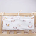 New Portable Baby Crib Storage Bag Multifunctional Newborn Bed Headboard Organizer For Kids Baby Bedding Diaper Bag
