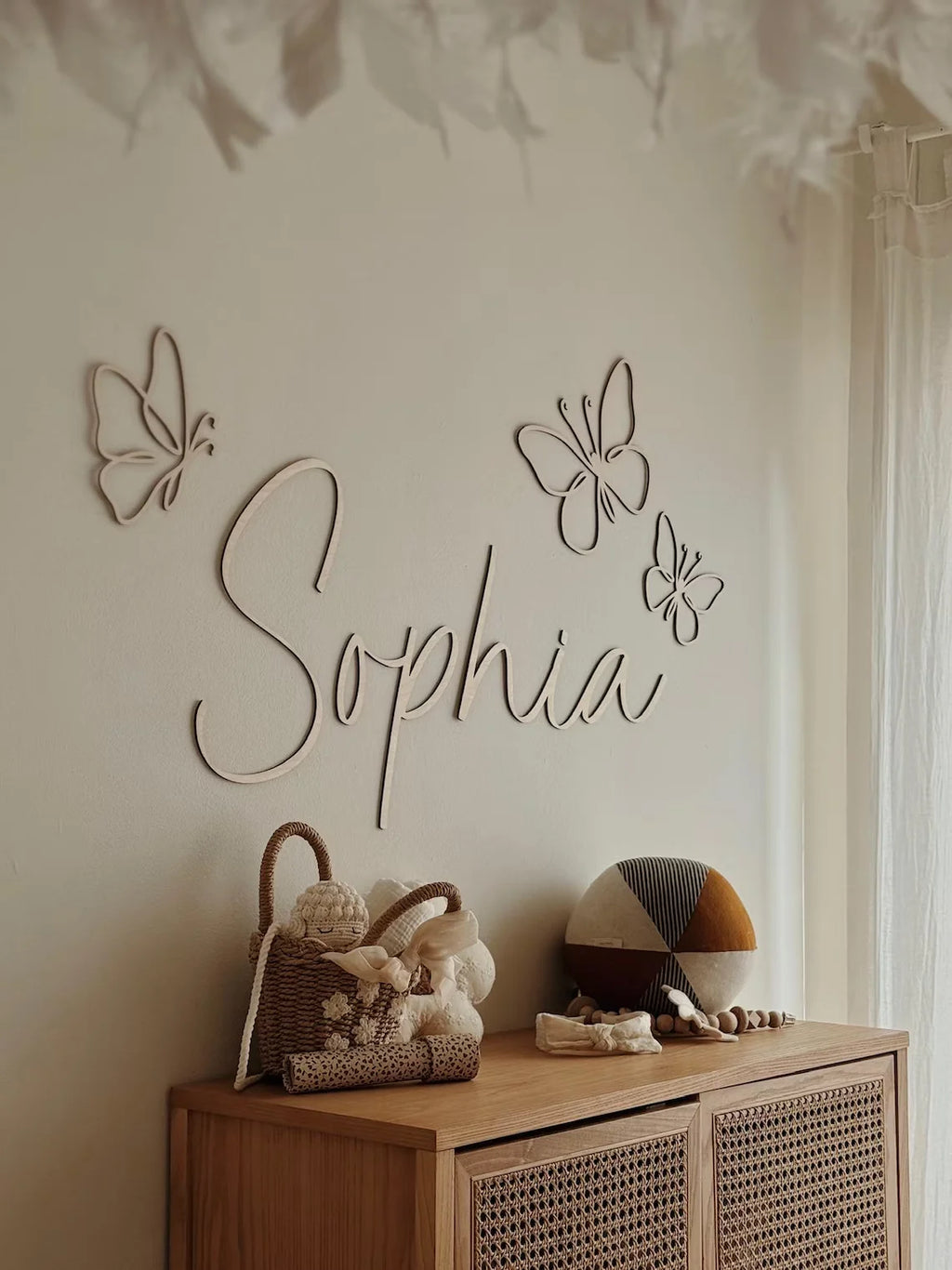 Personalized Wooden Name Sign for Nursery
