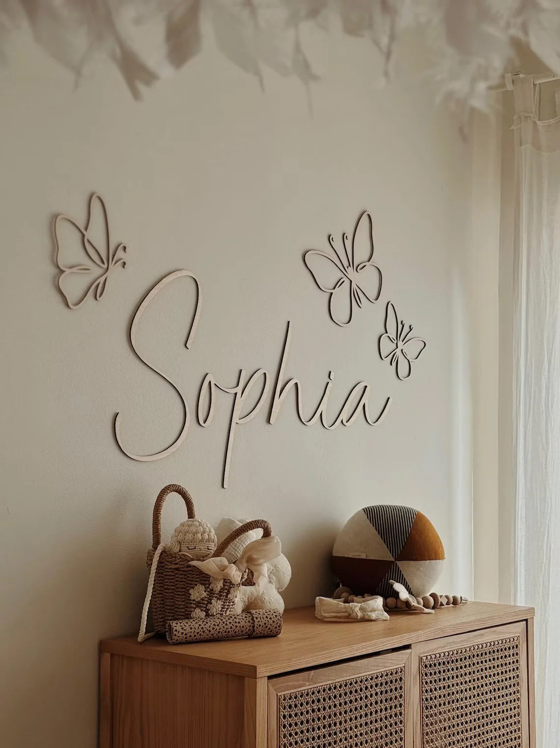 Personalized Wooden Name Sign for Nursery