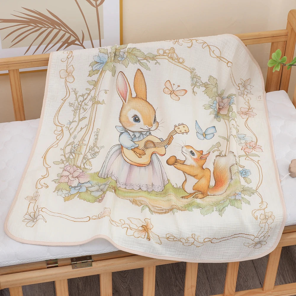 Bath towel or children's blanket absorbent newborn baby blanket