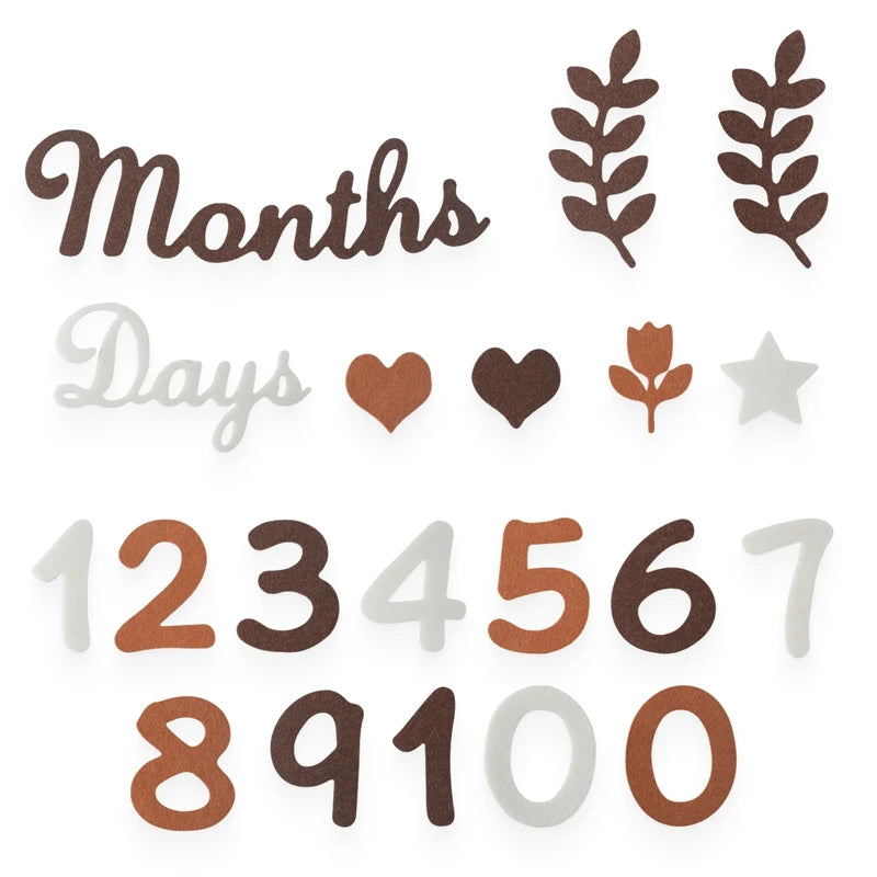 Decorate Milestone Accessories Newborn
