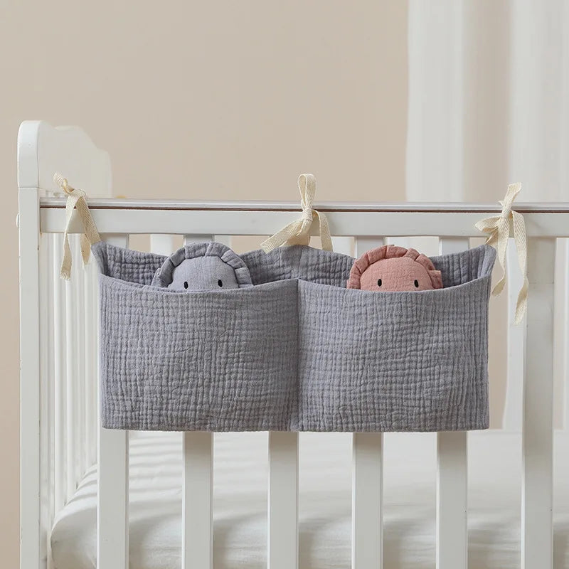 Portable Baby Crib Storage Bag Organizer Multifunctional