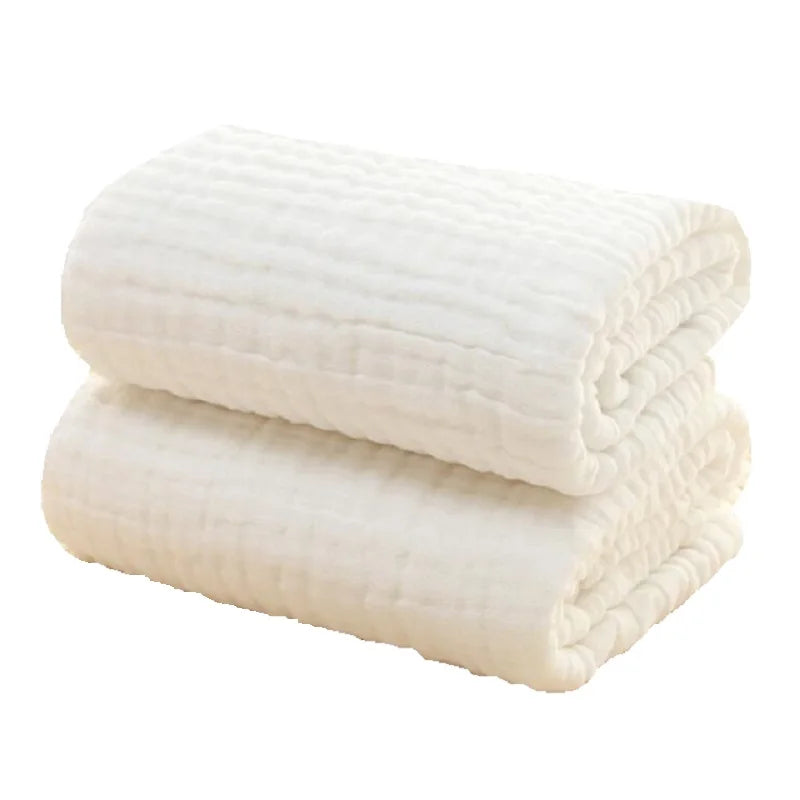 Six layers 100% Cotton Soft Baby Muslin Blanket Breathable